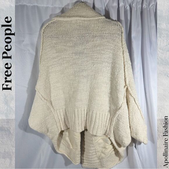 FREE PEOPLE CLOUD CONTROL CARDI IN IVORY SP - Picture 6 of 6